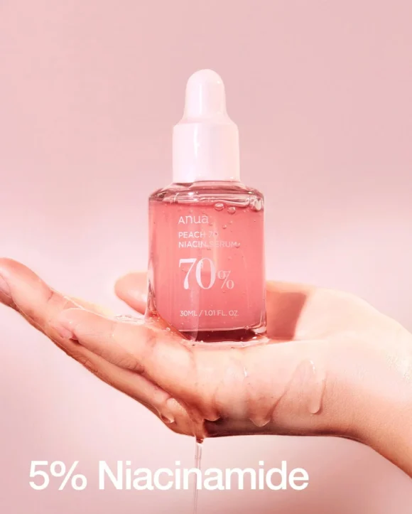 Anua Peach 70 Niacinamide Brightening Serum – 30ml - Image 7