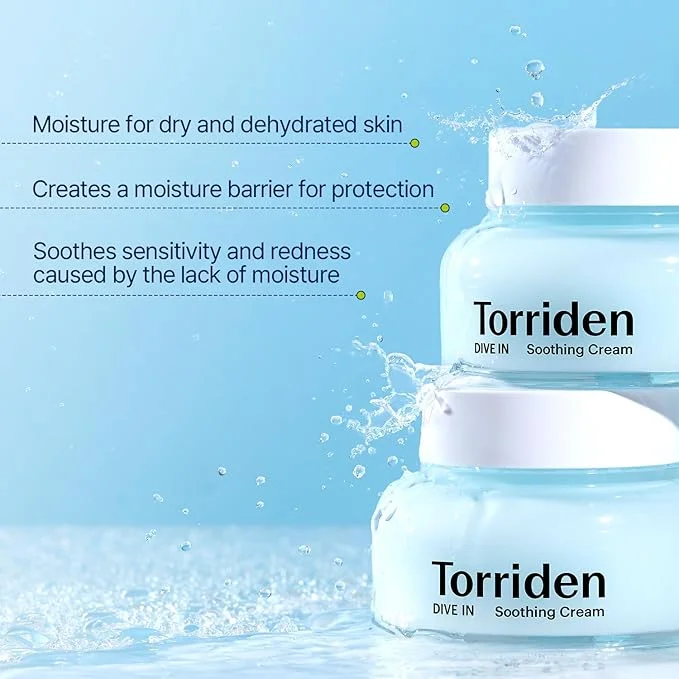 Torridon - DIVE-IN Low Molecular Hyaluronic Acid Soothing Cream 100ml - Image 3