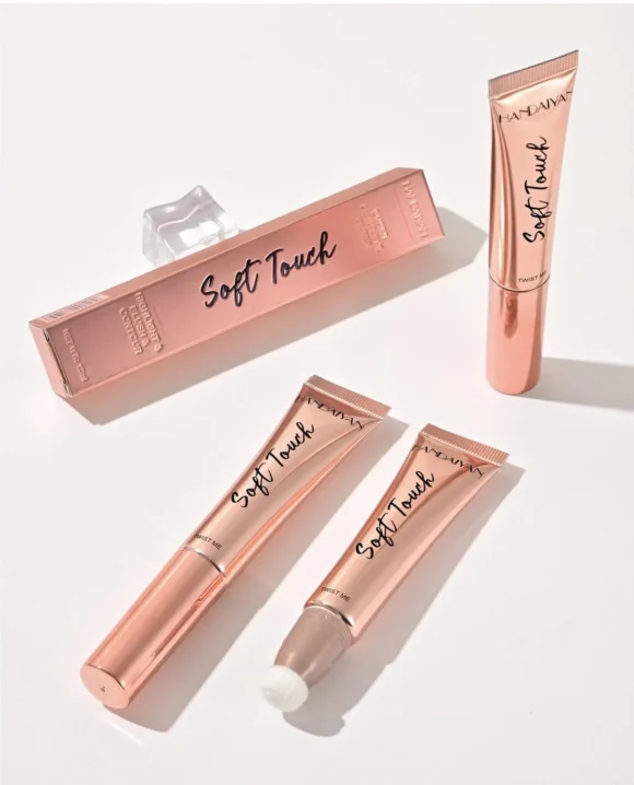 Handaiyan Soft Touch Puff Tube Blush & Highlighter Stick - Image 8