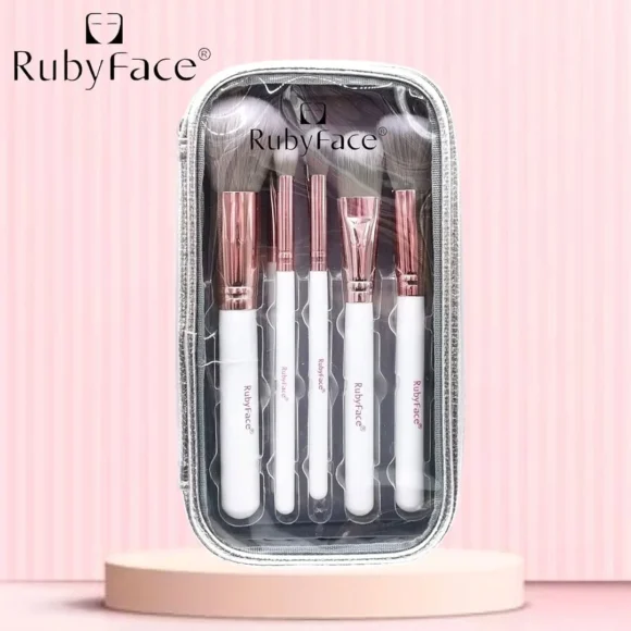 Makeup Brush Set with Cosmetic Bag - Image 7
