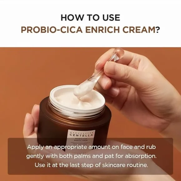 Skin1004 - Madagascar Centella Probio-Cica Enrich Cream 50ml - Image 3