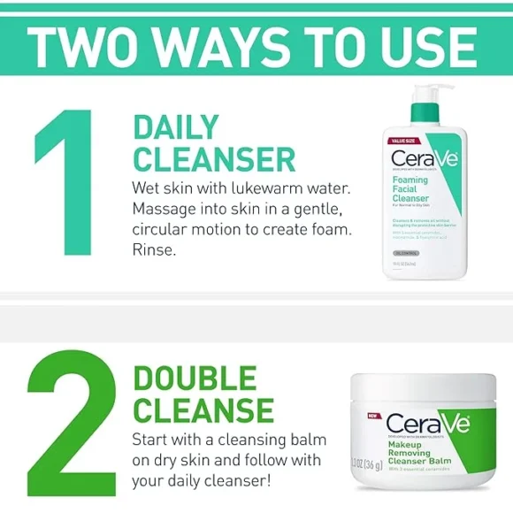cera ve makeup removing cleanser balm - Image 5