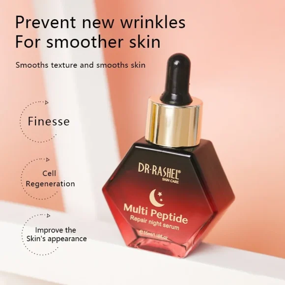 DR.Rashel Multi Peptide Repair Night Serum 35ml - Image 4