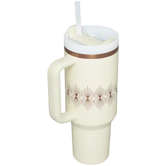 Stanley Cool Serene Brushstrokes Quencher H2.0 FlowState Tumbler (40oz) - Image 3