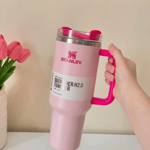 Stanley 1.20 L | Flamingo Pink The Quencher H2.0 FlowState™ Tumbler | 40 OZ - Image 10
