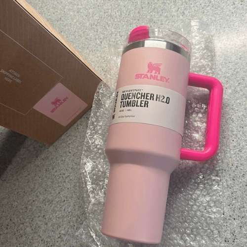 Stanley 1.20 L | Flamingo Pink The Quencher H2.0 FlowState™ Tumbler | 40 OZ - Image 9