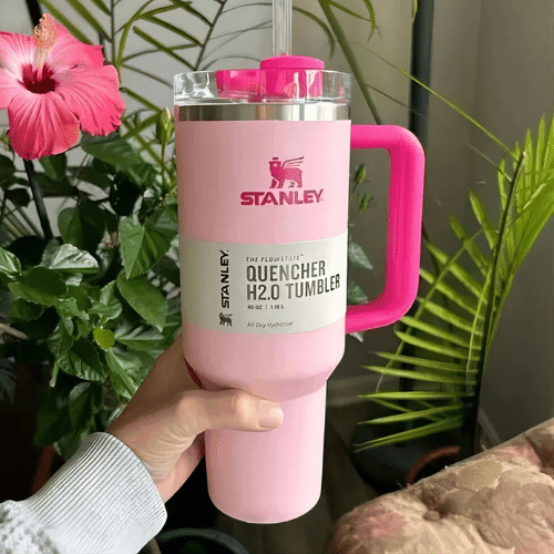 Stanley 1.20 L | Flamingo Pink The Quencher H2.0 FlowState™ Tumbler | 40 OZ