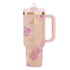 Stanley X Barbie Limited Edition ‘80S Peaches n Cream 40oz Quencher Tumbler NEW