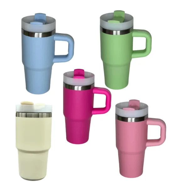 Quencher 40oz with Handle Stanless Steel Vacuum Seal Tumbler